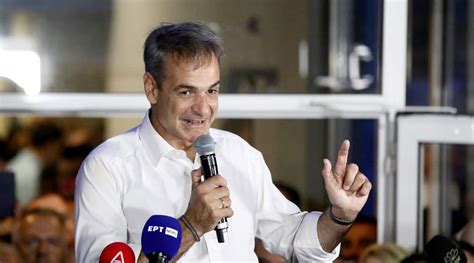 Conservative New Democracy party wins landslide victory in Greek elections for second 4-year term